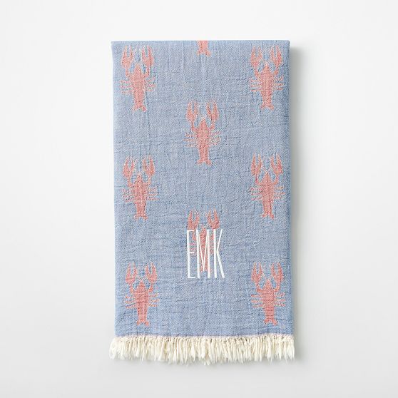 Nautical Lightweight Turkish Towel