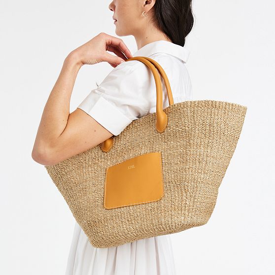 Handwoven Abaca Beach Tote