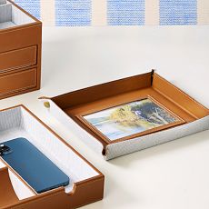 Men's Leather Valet Trays + Catchall Trays | Mark and Graham