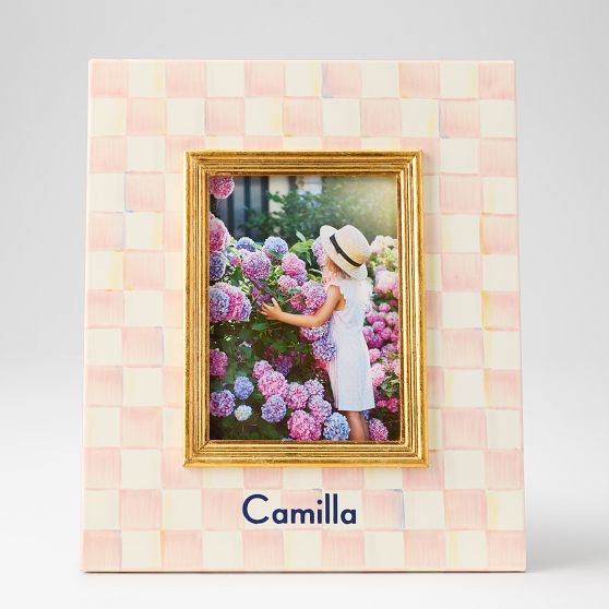 MacKenzie-Childs Check Photo Frame