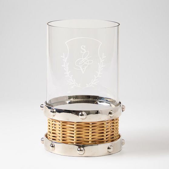 Silver and Wicker Hurricane