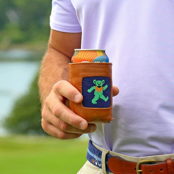 Smathers &amp; Branson Needlepoint Can Cooler