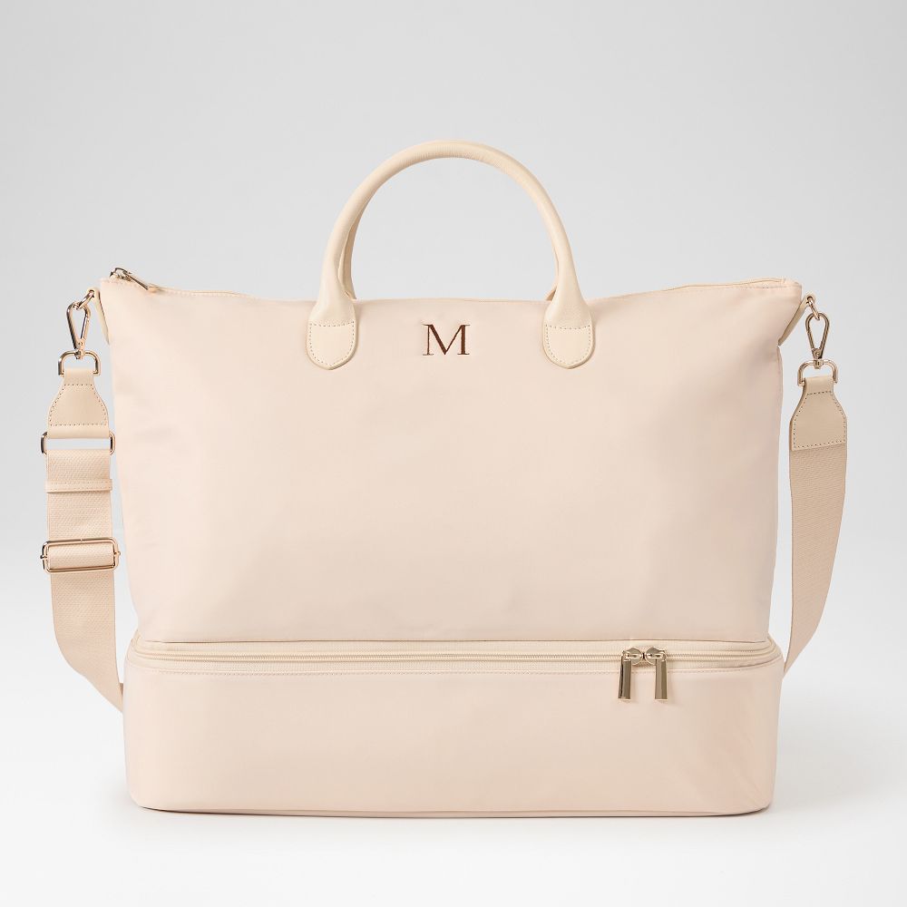 Avion Deluxe Weekender - “LUH” Monogram, “Camel” color