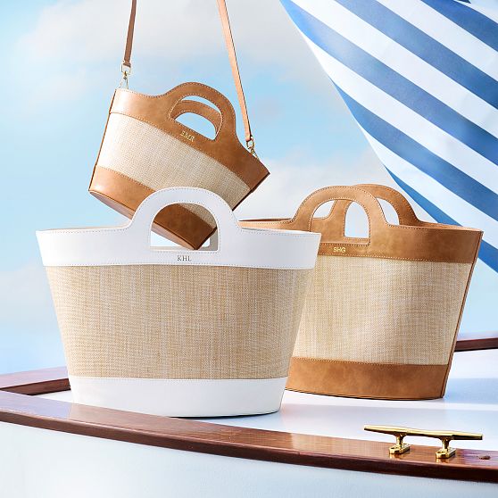 Montauk Raffia Handbag