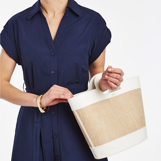 Montauk Raffia Handbag