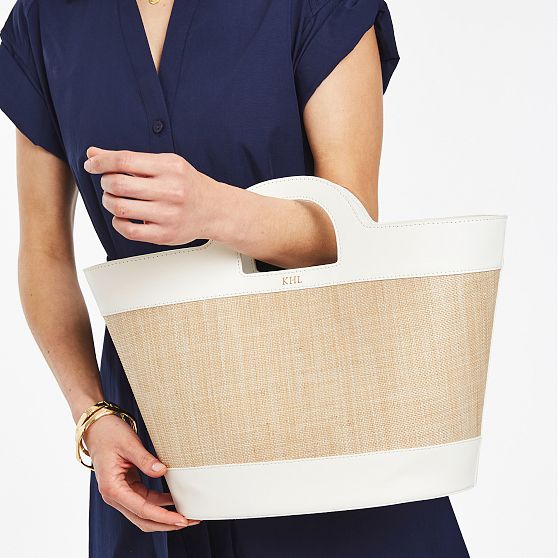 Montauk Raffia Handbag