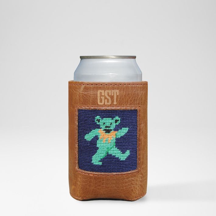 Smathers & Branson Needlepoint Can Cooler