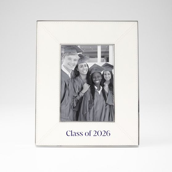 Leather and Silver Photo Frame