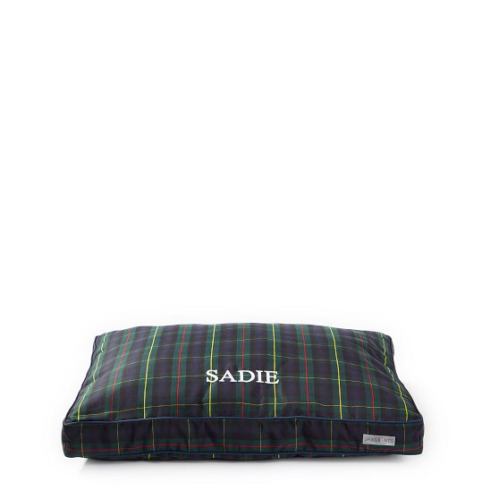 Jax &amp; Bones Plaid Dog Pillow Bed