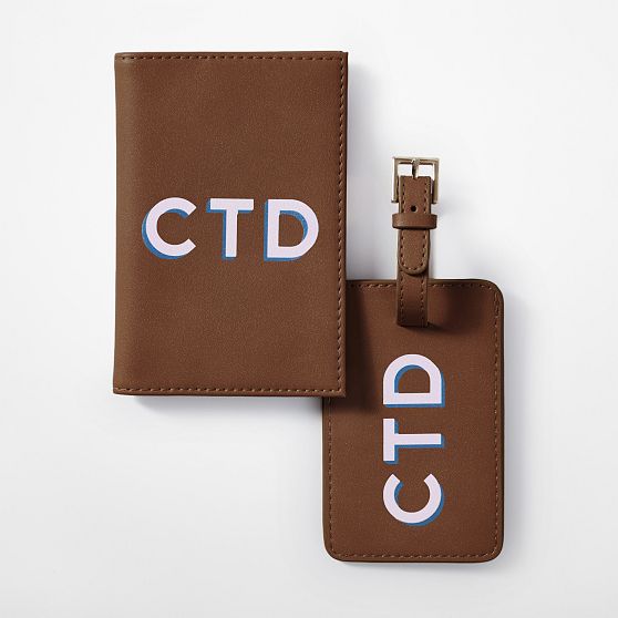 Fillmore Luggage Tag and Passport Case
