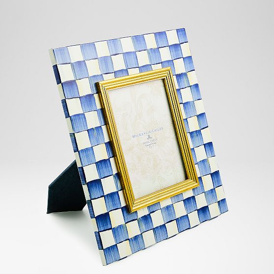 MacKenzie-Childs Check Photo Frame