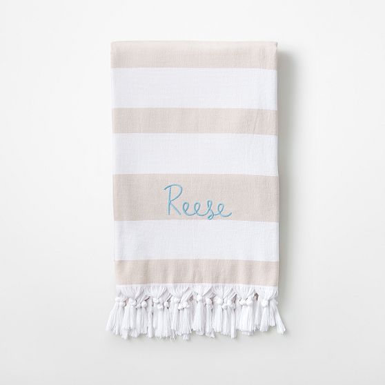 Striped Terry Turkish Towel