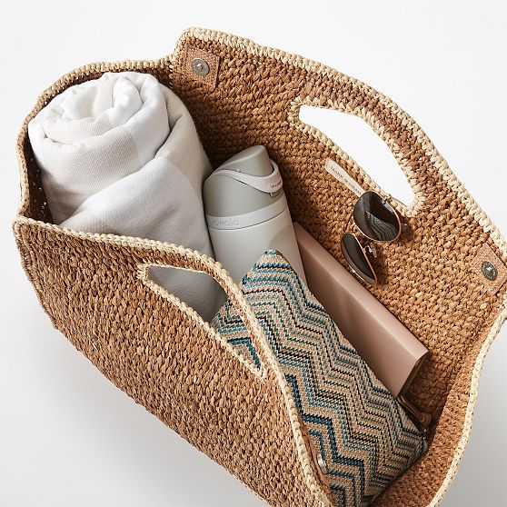Cannes Raffia Beach Tote