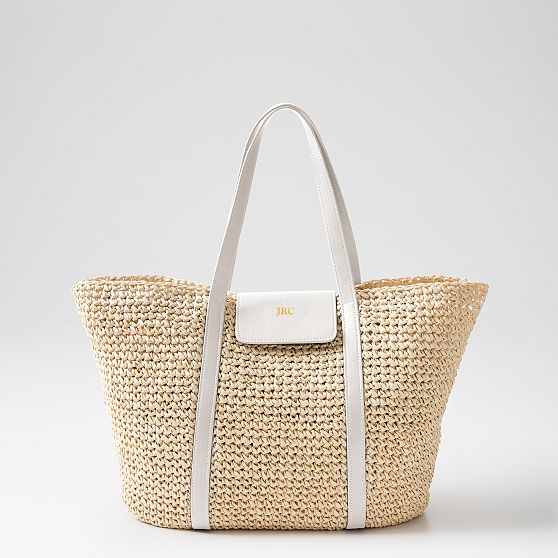 Carmel Straw Tote
