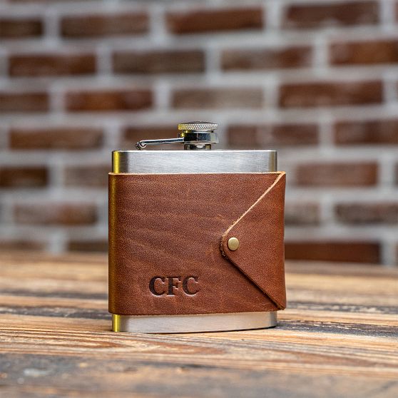 Holtz Leather Flask