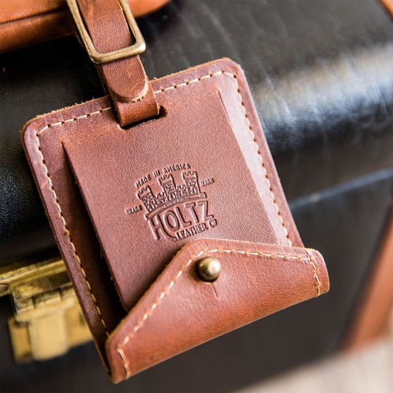 Holtz Leather Luggage Tag