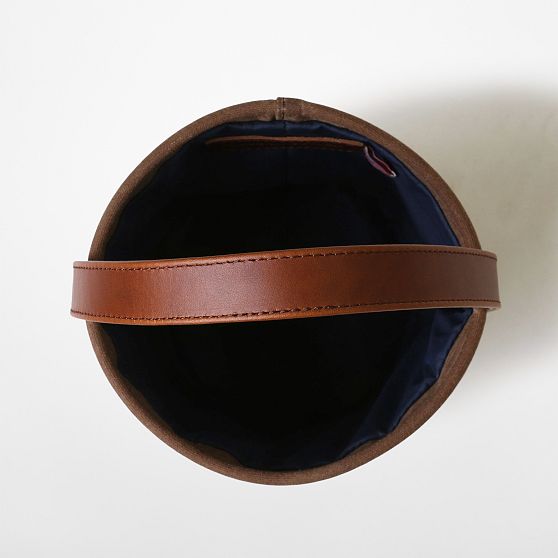 Hudson Sutler Waxed Canvas Golf Range Bucket