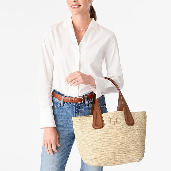 Montecito Straw Tote