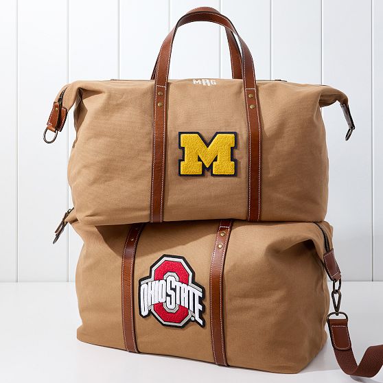 Waxed Canvas Collegiate Weekender