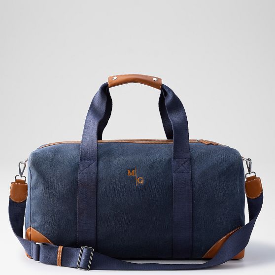 Jordan Canvas and Leather Weekender