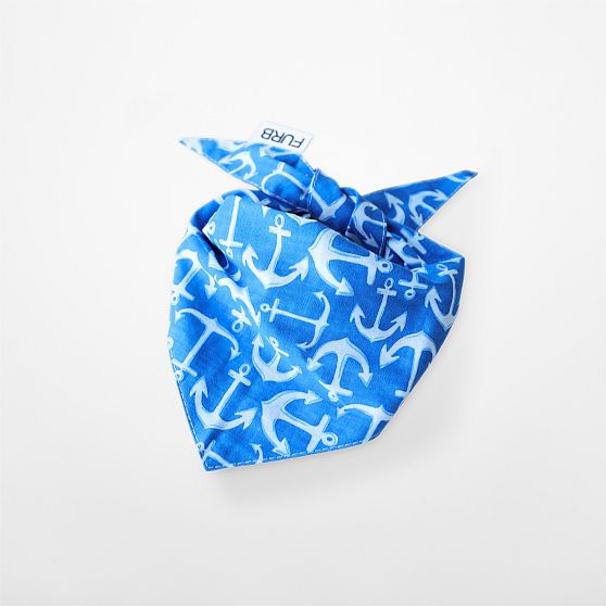 Coastal Patterned Dog Bandana