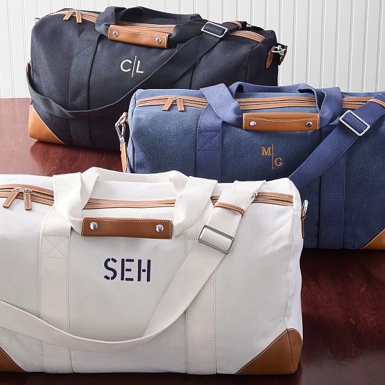 Jordan Canvas and Leather Weekender