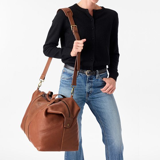 Harrison Leather Weekender