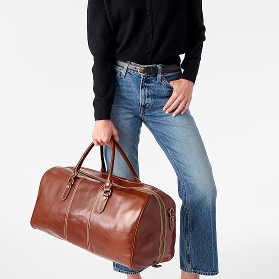 Marco Italian Leather Weekender