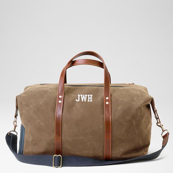Hudson Sutler Waxed Canvas and Leather Weekender