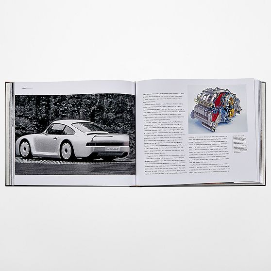 Leather Bound "Porsche 70 Years: There Is No Substitute" Book