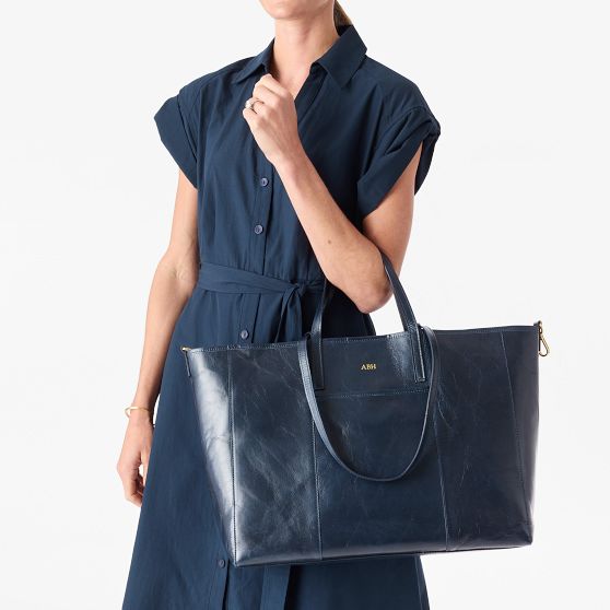 Lucia Italian Double Handle Tote