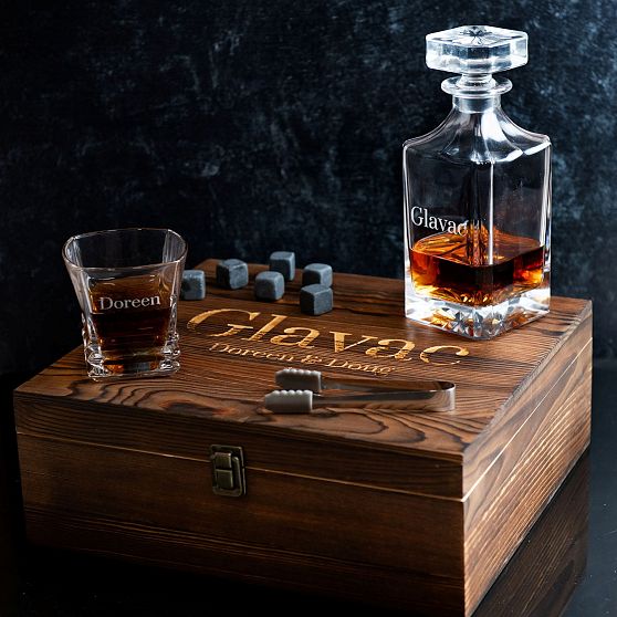 Whiskey Decanter Gift Set