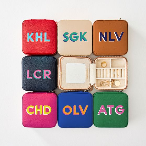 Small Travel Jewelry Case