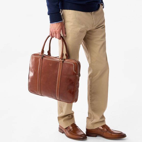 Marco Italian Leather Briefcase