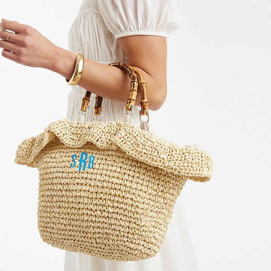 Antigua Ruffle Tote