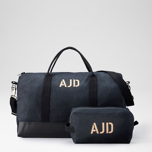 Mark & Graham x Steele Waxed Canvas Travel Pouch | Mark and Graham