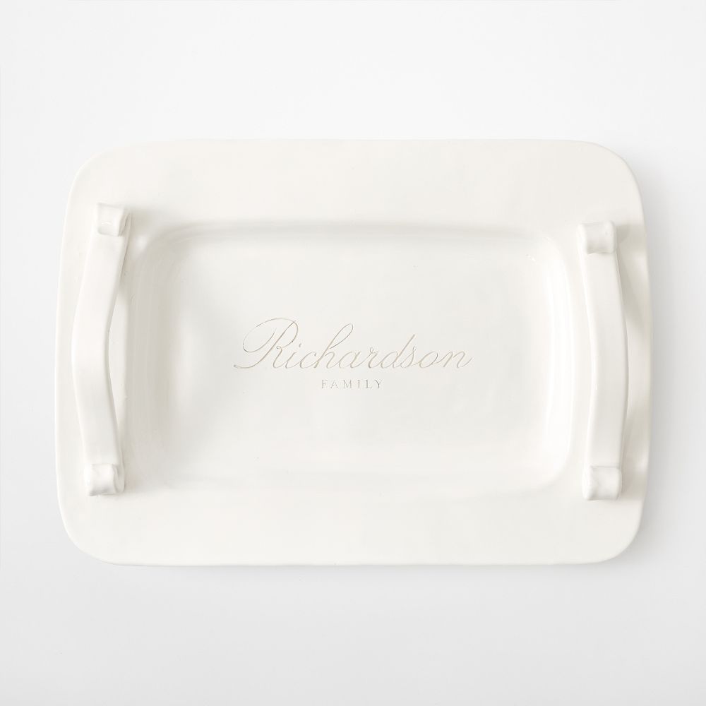 Italian Ceramic Serving Platter by Mark & Graham