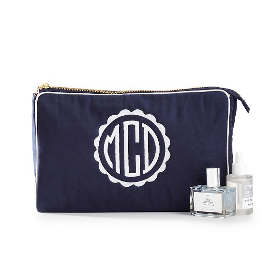 Linen Travel Pouch