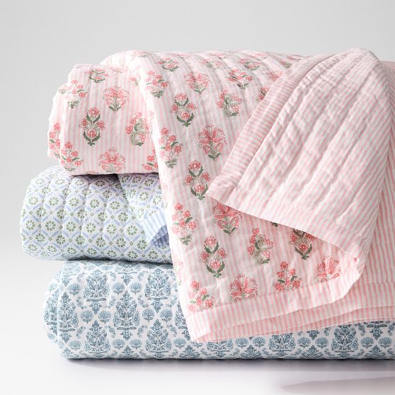 Block Print Oversize Quilt