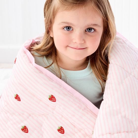Embroidered Quilted Blanket