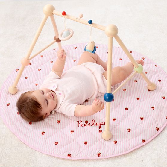 Embroidered Quilted Play Mat