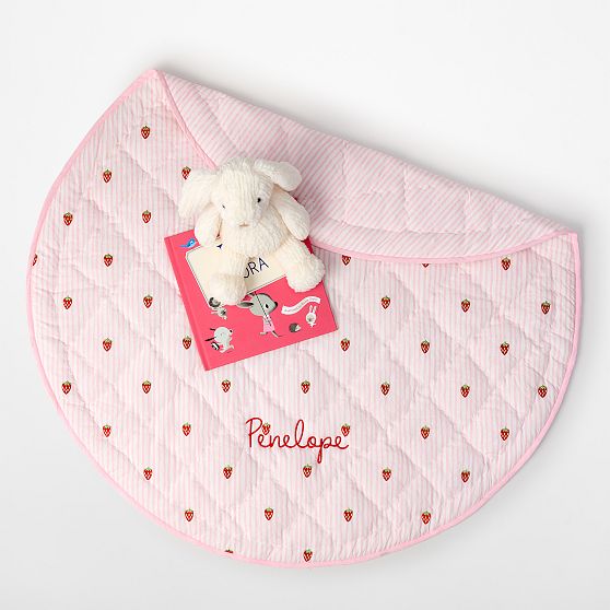 Embroidered Quilted Play Mat