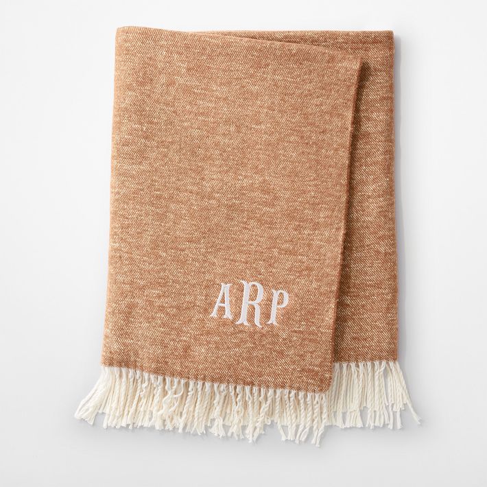 Italian Woven Throw Blanket | Mark and Graham