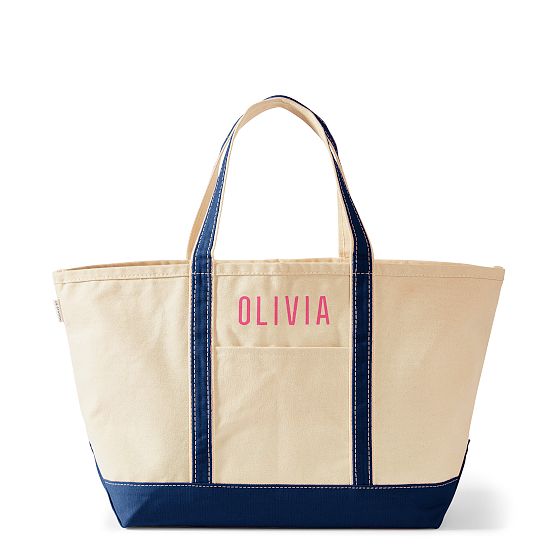 Canvas Zip-Top Tote