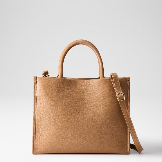 バッグ GLADHAND HERITAGE MONOGRAM TOTE BAG Mongrammed Daily Leather Tote Bag | Mark and Graham