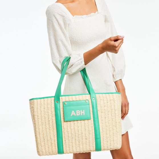 Palermo Straw Beach Tote