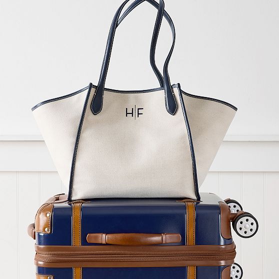 Dakota Canvas and Leather Tote
