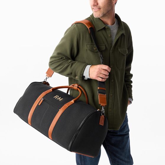 Graham Canvas and Leather 2-in-1 Garment Bag