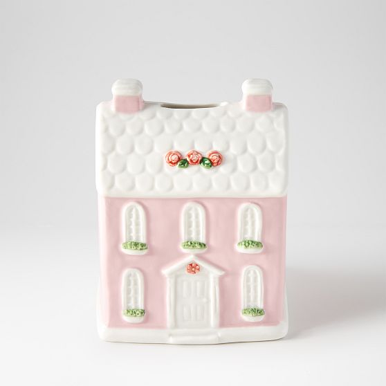 Hand Painted Ceramic Coin Bank
