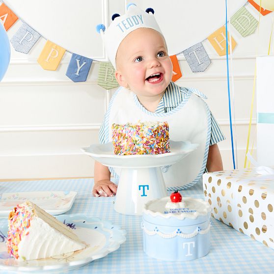 Birthday Bib &amp; Crown Set